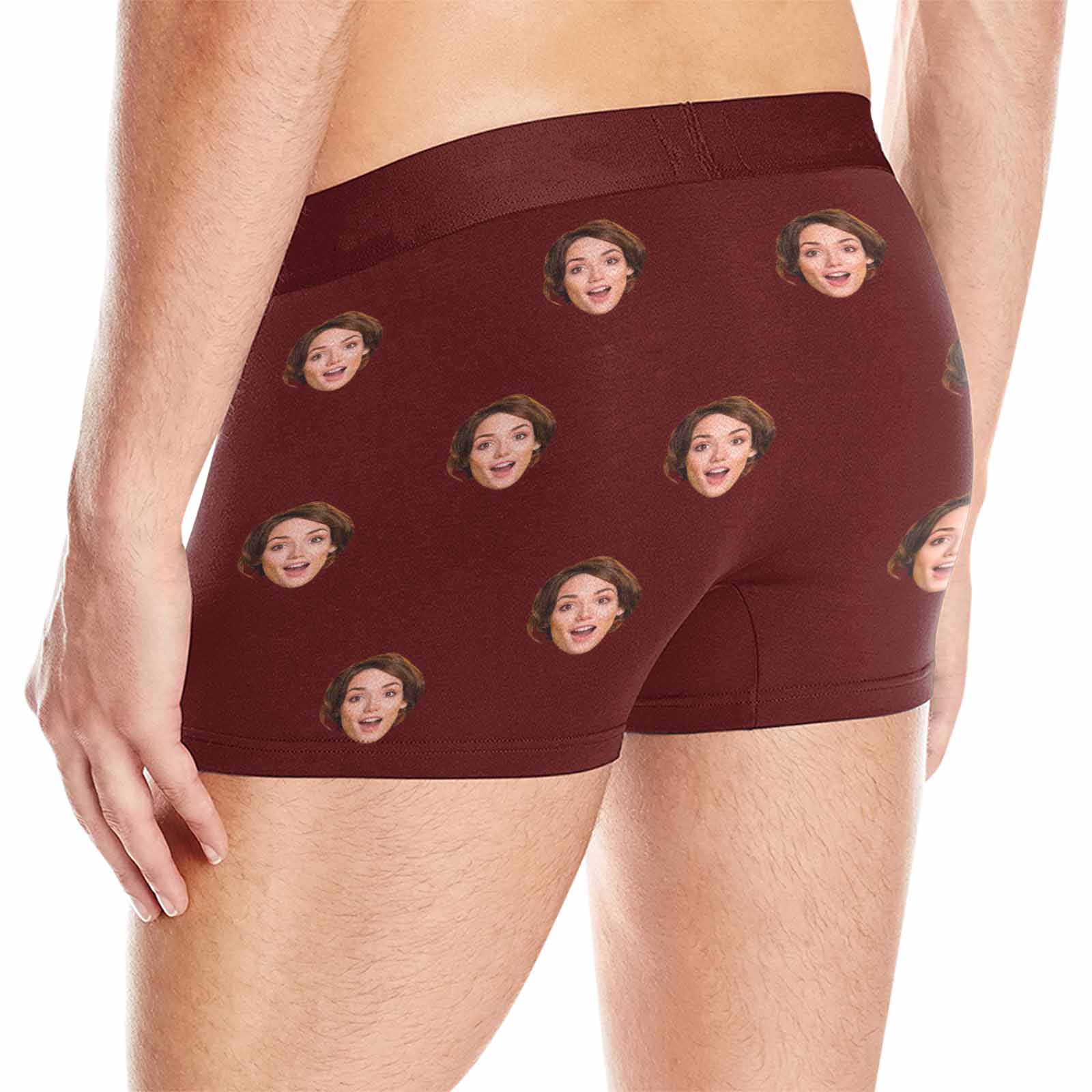 Valentine's Day Custom Women Face Boxer Briefs for Men with Faces