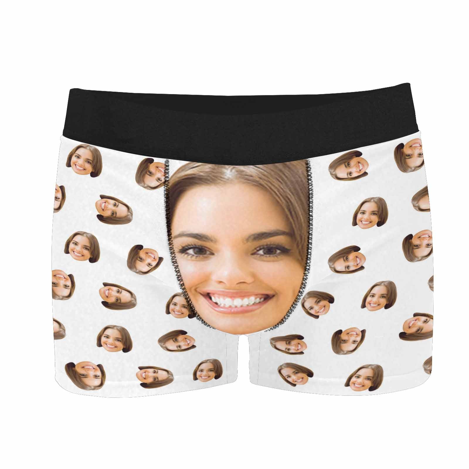 Custom Boxers for Men with Face on Novelty Boxer Briefs