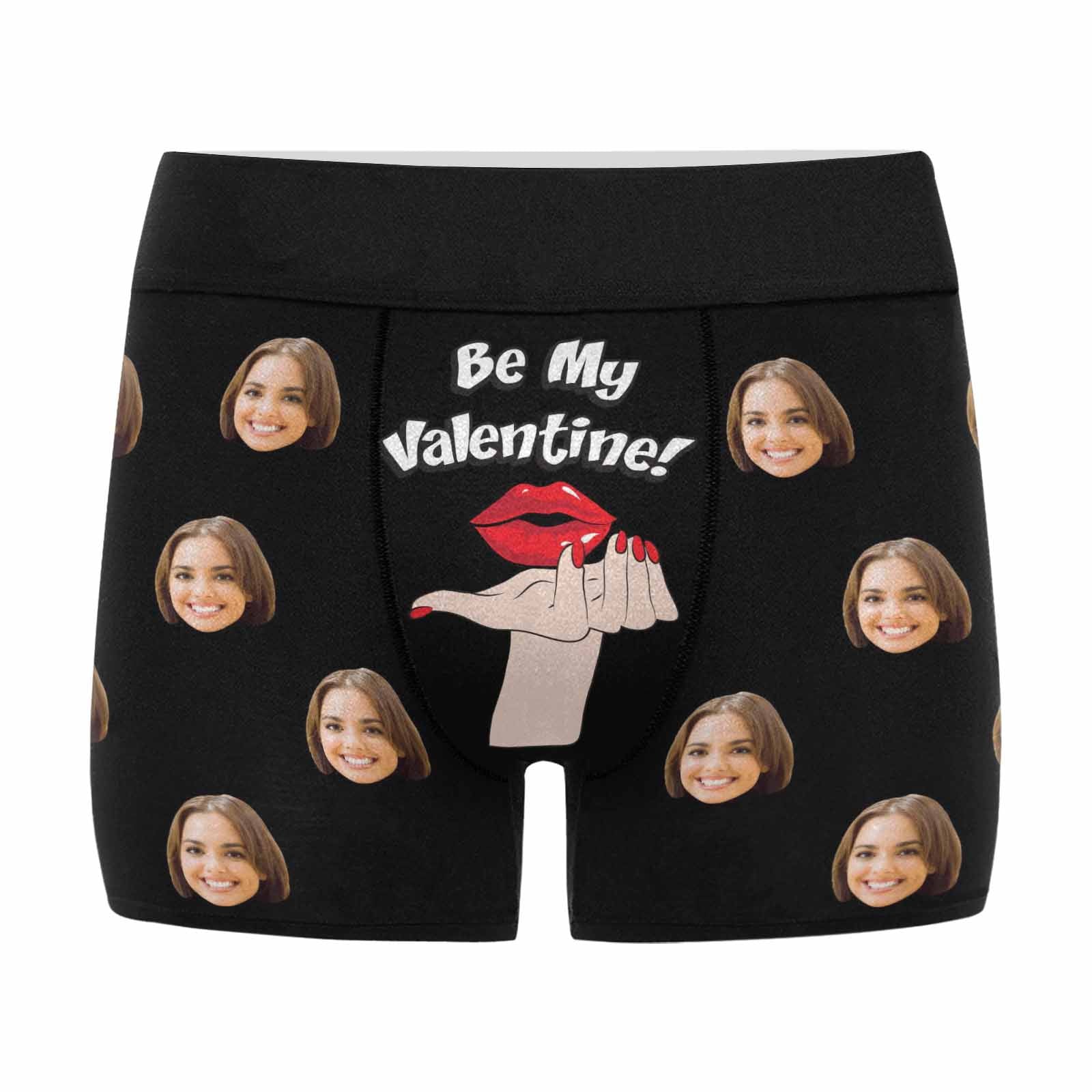 Valentine's Day Custom Women Face Boxer Briefs for Men with Faces Men –  Zenzzle