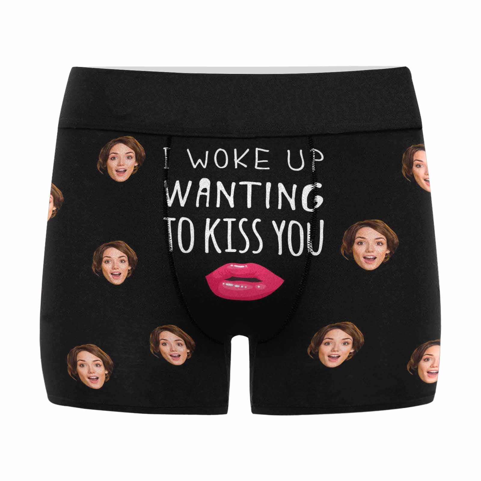 Valentine's Day Custom Faces Underwear for Men with Faces on Novelty B –  Zenzzle