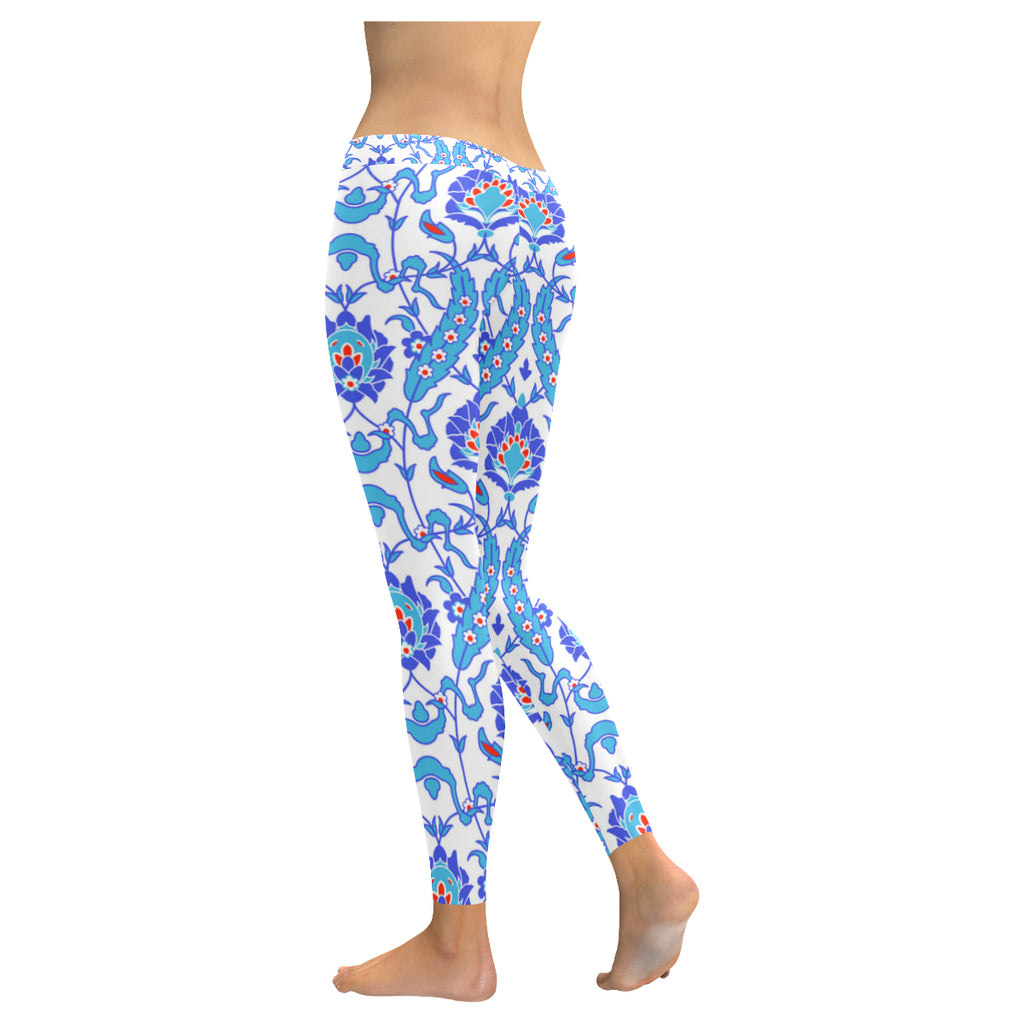 Zenzzle Islamic flower Pattern Ladies graphic Yoga Leggings for women US  Size XXS-5XL