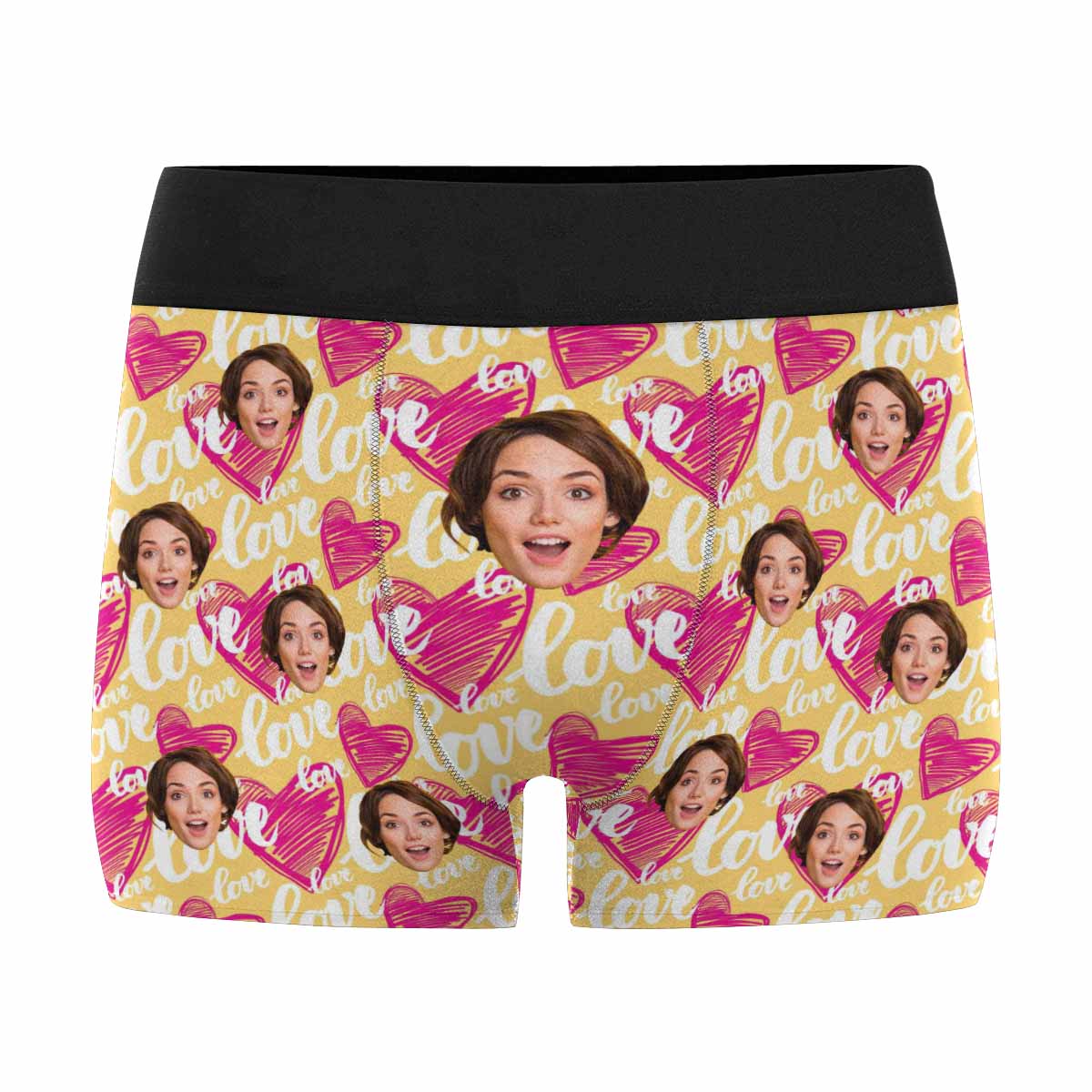 Custom Face Boxers Multi Girlfriend Face Printed Photo Custom Underwear For  Men Boxer Underwear With Faces On Them Custom Gifts For Men / Boyfriend